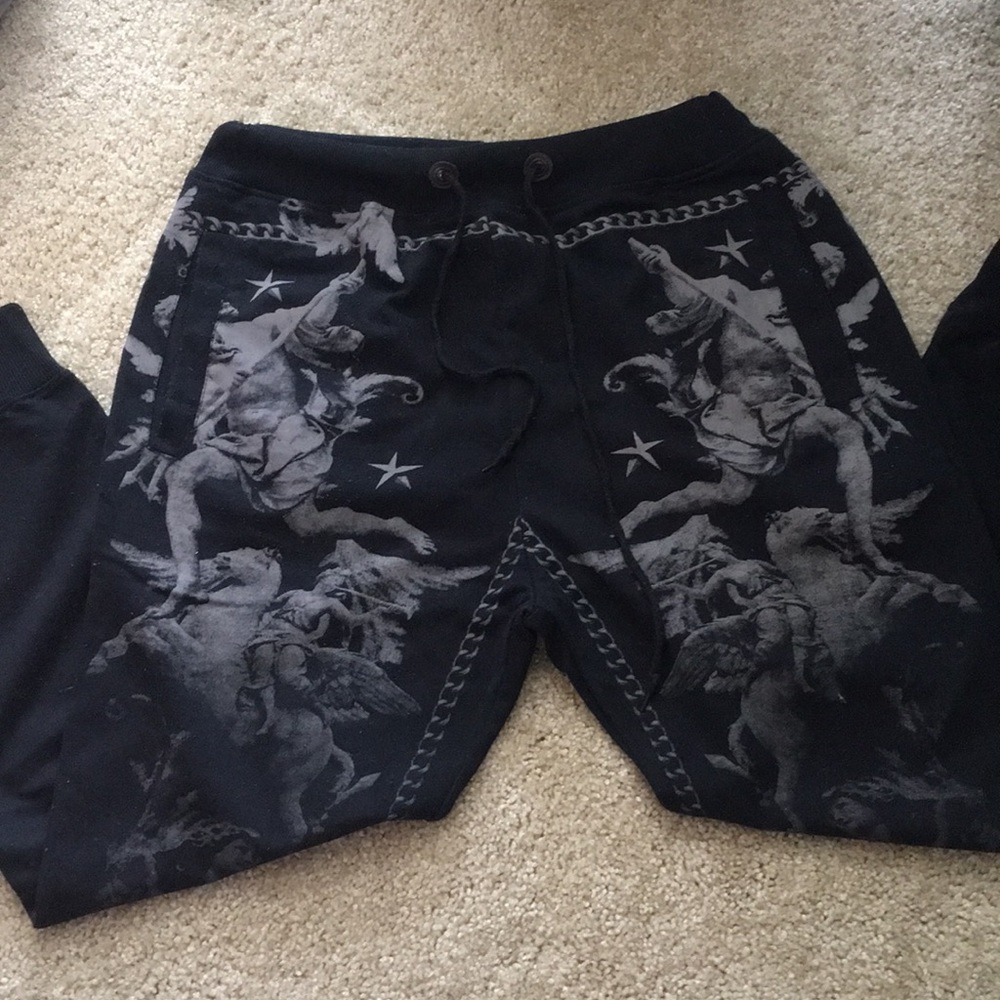 American Stitch patterned joggers